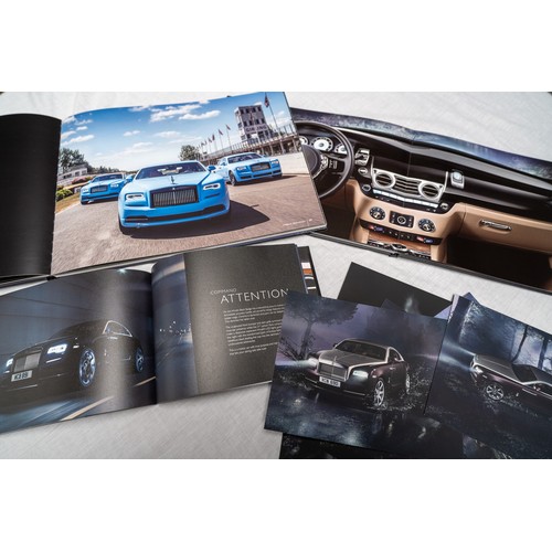 335 - ROLLS ROYCE WRAITH Sales information brochure also 'Wraith' hardback edition by Giles Taylor then he... 