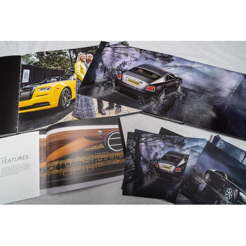 335 - ROLLS ROYCE WRAITH Sales information brochure also 'Wraith' hardback edition by Giles Taylor then he... 