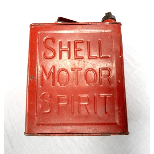 319 - SHELL MOTOR SPIRIT GALLON CAN