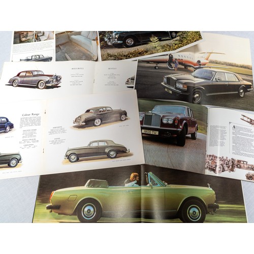 318 - A SELECTION OF ROLLS ROYCE MEMORABILIA Including Promotional, Press and Sales Information.... 