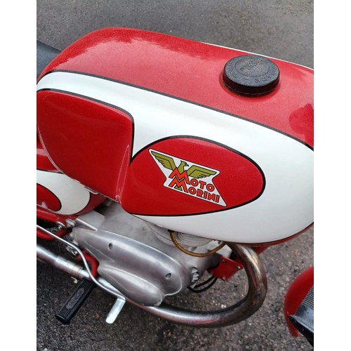 7 - 1958 Moto Morini Tresette SprintFrame Number TS40776Engine Number TS40776Recorded Mileage: TBA- Offe... 