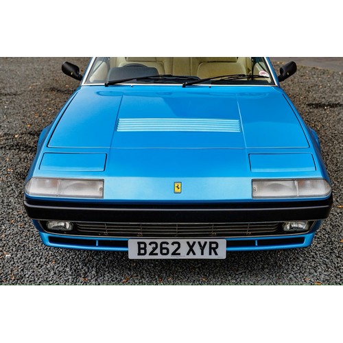 23 - 1984 Ferrari 400iRegistration Number: B262 XYR Chassis Number: ZFFEB06C000055145Recorded Mileage: c.... 