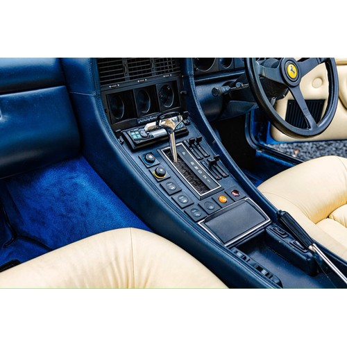 23 - 1984 Ferrari 400iRegistration Number: B262 XYR Chassis Number: ZFFEB06C000055145Recorded Mileage: c.... 