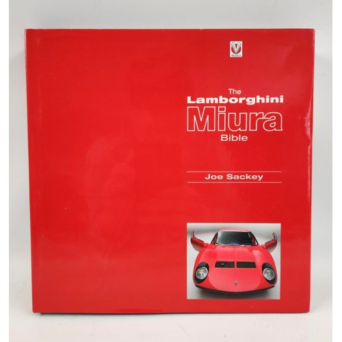 342A - LAMBORGHINI MIURA BIBLE BY JOE SACKEYNamed after the Spanish ranch famed for its ferocious bulls, th... 