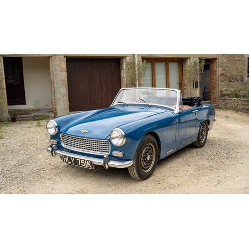 13 - 1971 Austin Sprite Mark IVRegistration Number: HLY 751KChassis Number:  AAN10-87537-GRecorded Mileag... 