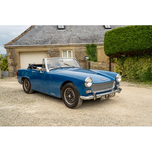 13 - 1971 Austin Sprite Mark IVRegistration Number: HLY 751KChassis Number:  AAN10-87537-GRecorded Mileag... 