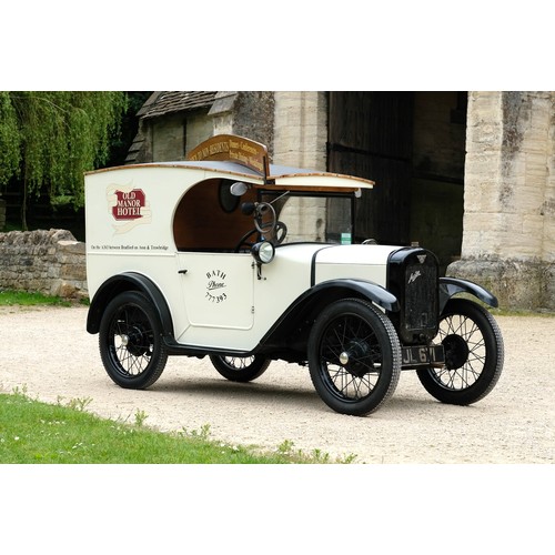 37 - 1933 Austin Seven C-Cab 2/5 cwt VanRegistration Number: JL 671             Chassis Number:  163936Re... 