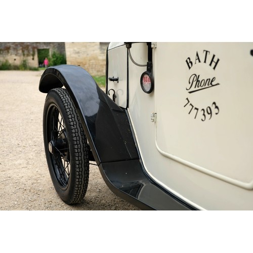 37 - 1933 Austin Seven C-Cab 2/5 cwt VanRegistration Number: JL 671             Chassis Number:  163936Re... 