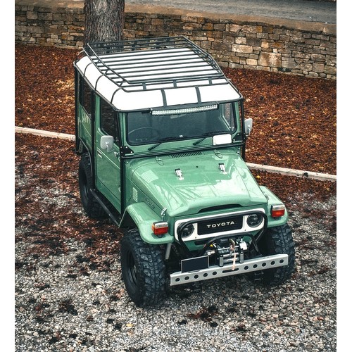 38 - 1981 Toyota FJ40 Land CruiserNote: Interested parties should note this is an FJ40 model fitted with ... 