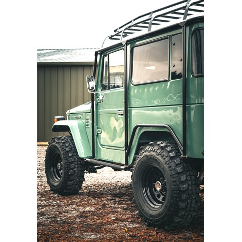 38 - 1981 Toyota FJ40 Land CruiserNote: Interested parties should note this is an FJ40 model fitted with ... 