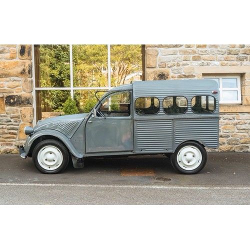 39 - 1958 Citroen 2CV AZU FourgonnetteRegistration Number: 484 XVD          Chassis Number:  533710Record... 