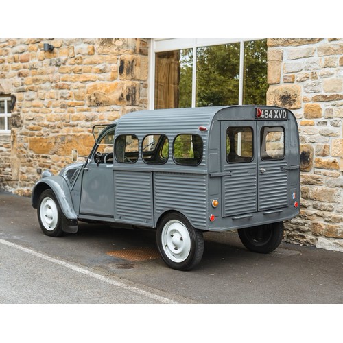 39 - 1958 Citroen 2CV AZU FourgonnetteRegistration Number: 484 XVD          Chassis Number:  533710Record... 