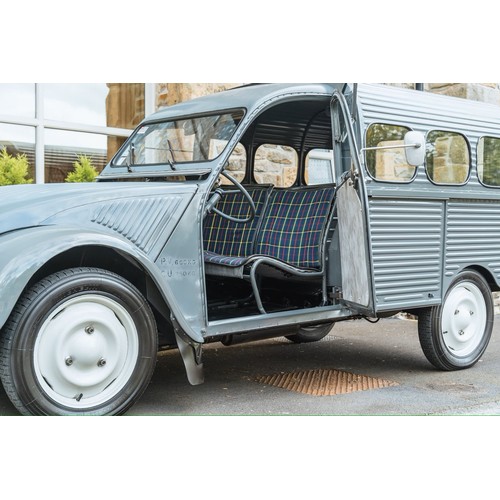 39 - 1958 Citroen 2CV AZU FourgonnetteRegistration Number: 484 XVD          Chassis Number:  533710Record... 