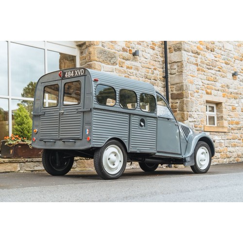 39 - 1958 Citroen 2CV AZU FourgonnetteRegistration Number: 484 XVD          Chassis Number:  533710Record... 