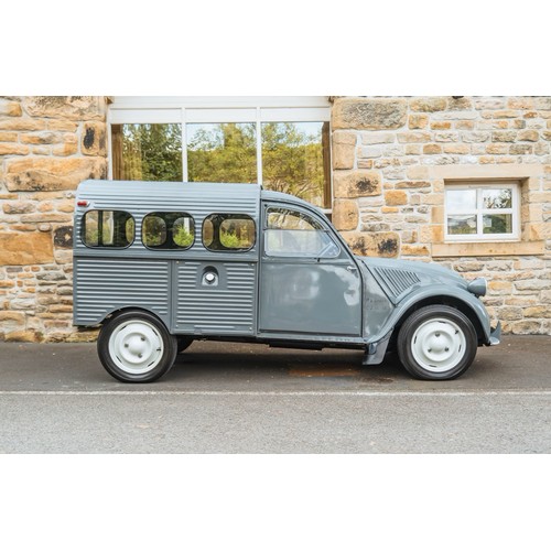 39 - 1958 Citroen 2CV AZU FourgonnetteRegistration Number: 484 XVD          Chassis Number:  533710Record... 