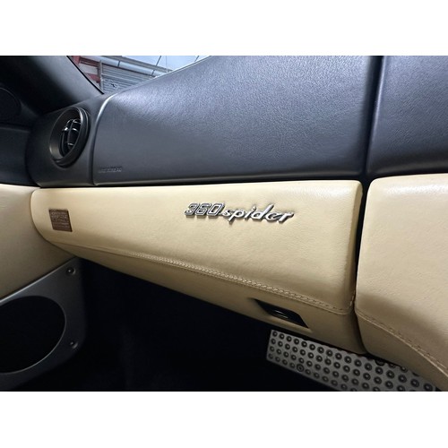 34 - 2001 Ferrari 360 SpiderRegistration Number: Y352 ONYChassis Number: ZFFYT53C000123027Recorded Mileag... 