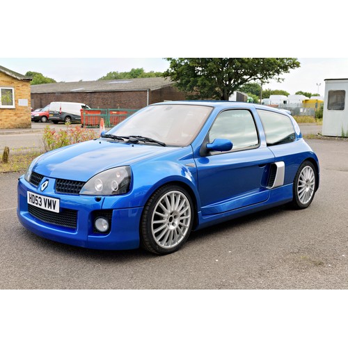 35 - 2004 Renault Clio V6 Phase IIRegistration Number: HD53 VMV     Chassis Number: VF1C61U0629431775Reco... 