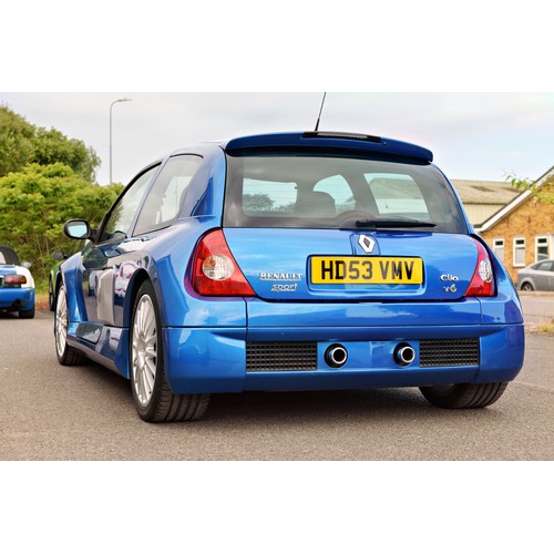 35 - 2004 Renault Clio V6 Phase IIRegistration Number: HD53 VMV     Chassis Number: VF1C61U0629431775Reco... 