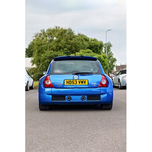 35 - 2004 Renault Clio V6 Phase IIRegistration Number: HD53 VMV     Chassis Number: VF1C61U0629431775Reco... 