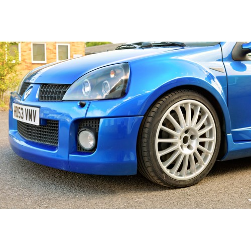 35 - 2004 Renault Clio V6 Phase IIRegistration Number: HD53 VMV     Chassis Number: VF1C61U0629431775Reco... 