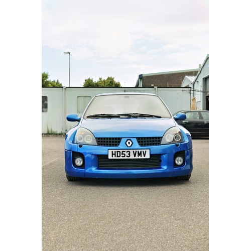 35 - 2004 Renault Clio V6 Phase IIRegistration Number: HD53 VMV     Chassis Number: VF1C61U0629431775Reco... 