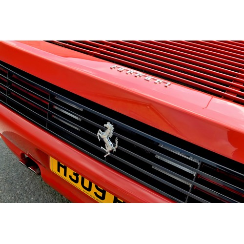 33 - 1991 Ferrari 348 Trasversale SpiderRegistration Number: H309 HKJChassis Number: ZFFKA360000088875 Re... 