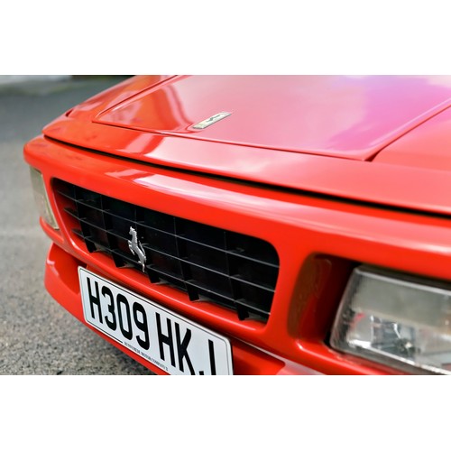 33 - 1991 Ferrari 348 Trasversale SpiderRegistration Number: H309 HKJChassis Number: ZFFKA360000088875 Re... 