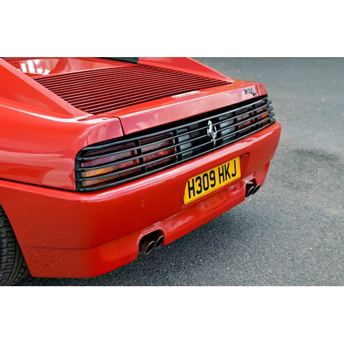 33 - 1991 Ferrari 348 Trasversale SpiderRegistration Number: H309 HKJChassis Number: ZFFKA360000088875 Re... 