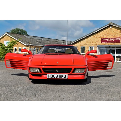 33 - 1991 Ferrari 348 Trasversale SpiderRegistration Number: H309 HKJChassis Number: ZFFKA360000088875 Re... 