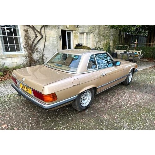 24 - 1985 Mercedes-Benz 380SL Registration Number: B16 BGT                     Chassis Number: TBARecorde... 