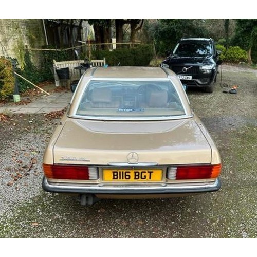 24 - 1985 Mercedes-Benz 380SL Registration Number: B16 BGT                     Chassis Number: TBARecorde... 