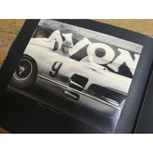 47 - MOTOR RACING PHOTOGRAPH ALBUM c.1950s-60s A fine and very large folio album compiled by a profession... 