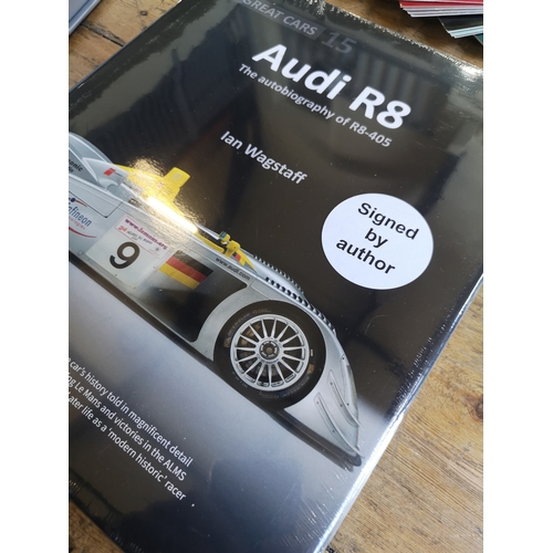 99A - Audi Sales and Owner's materialsAudi R8 - Limited edition Hardback compendium of Audi R8 development... 