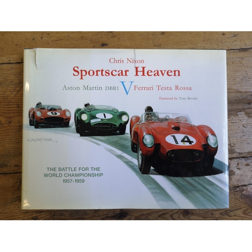 104A - COLLECTION OF COLLECTIBLE MOTOR RACING BOOKSPit and Paddock - Limited edition. Photography by Peter ... 