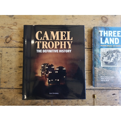 106A - LAND ROVER & RANGE ROVER COLLECTIBLES&NBSP;Camel Trophy, Auth. Nick Dimbleby signed copy. Th... 