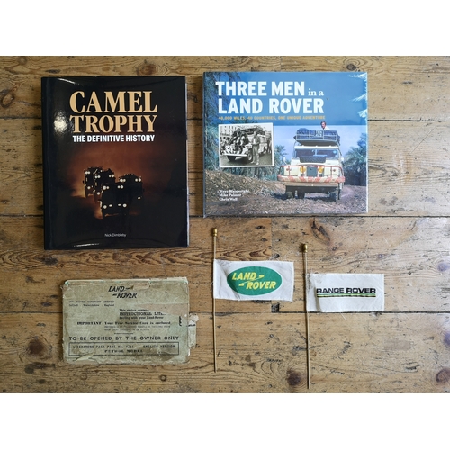 106A - LAND ROVER & RANGE ROVER COLLECTIBLES&NBSP;Camel Trophy, Auth. Nick Dimbleby signed copy. Th... 