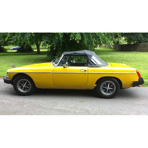 13A - 1978 MGB RoadsterRegistration Number: YVM 562TChassis Number: GHN5-467740GRecorded Mileage: c.25,000... 