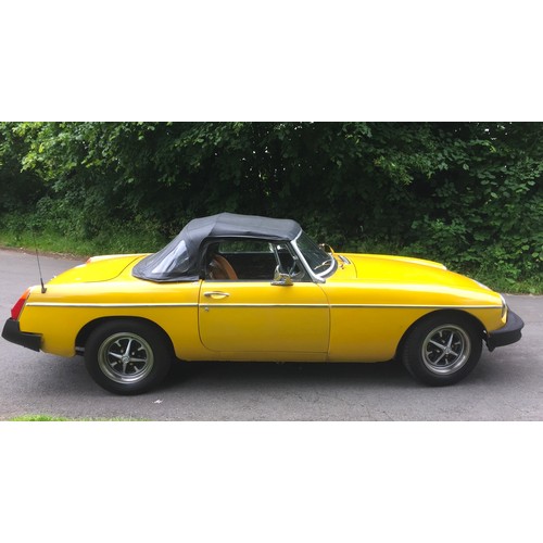 13A - 1978 MGB RoadsterRegistration Number: YVM 562TChassis Number: GHN5-467740GRecorded Mileage: c.25,000... 