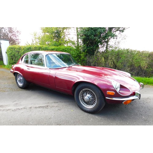 21A - 1973 Jaguar E-Type Series III Coupe Registration Number: WWE 386L                    Chassis Number:... 