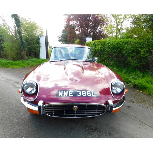 21A - 1973 Jaguar E-Type Series III Coupe Registration Number: WWE 386L                    Chassis Number:... 