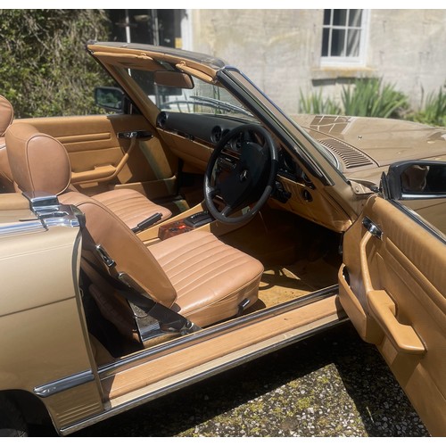 24 - 1985 Mercedes-Benz 380SL Registration Number: B16 BGT                     Chassis Number: TBARecorde... 