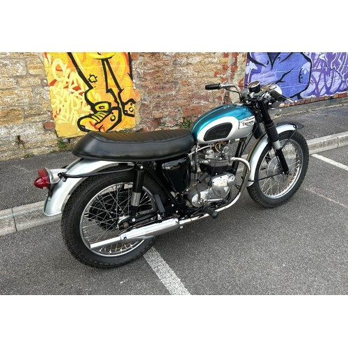 43A - 1968 Triumph T100S TigerRegistration Number: PHR 460FFrame Number: T100SH61764Recorded Mileage: 1 mi... 