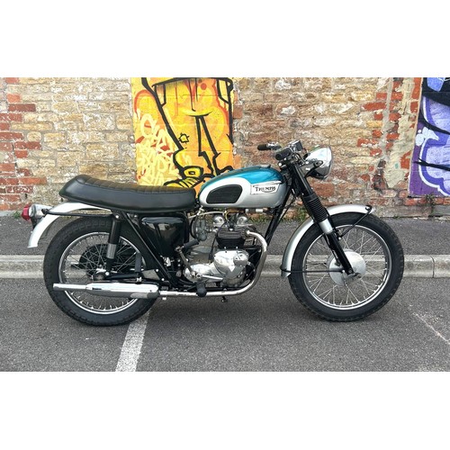 43A - 1968 Triumph T100S TigerRegistration Number: PHR 460FFrame Number: T100SH61764Recorded Mileage: 1 mi... 