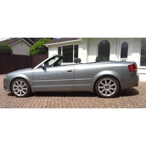 15A - 2007 Audi A4 2.0 Sportline CabrioletRegistration Number: NM07 MVVChassis Number: WAUZZZ8H47KO34899Re... 