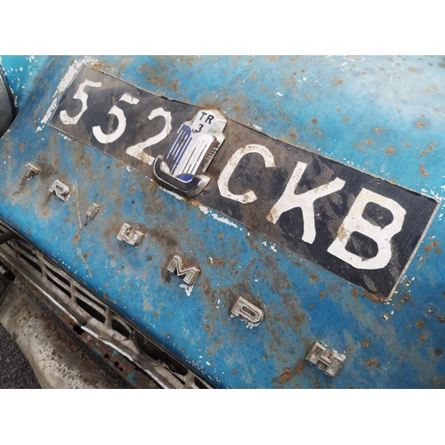 36A - 1959 Triumph TR3ARegistration Number: 552 CKB               Chassis Number: TS 46604Recorded Mileage... 