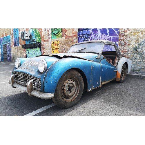 36A - 1959 Triumph TR3ARegistration Number: 552 CKB               Chassis Number: TS 46604Recorded Mileage... 