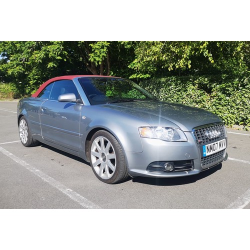 15A - 2007 Audi A4 2.0 Sportline CabrioletRegistration Number: NM07 MVVChassis Number: WAUZZZ8H47KO34899Re... 