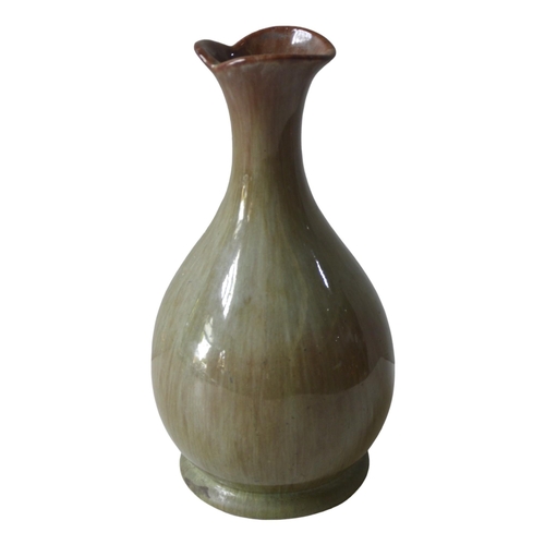 280 - A CHINESE GLAZED POTTERY VASE24.5 cm high