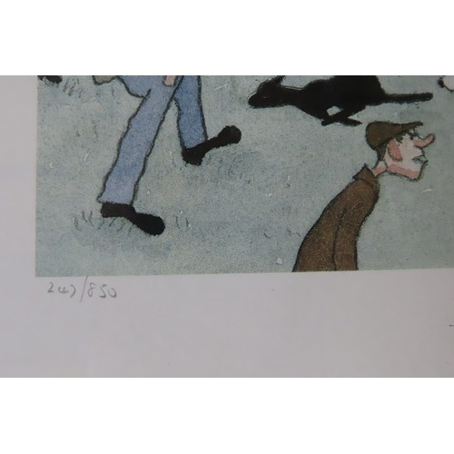 374 - GEOFFREY W. BIRKS (1929-1993) 'IT'S A DOGS LIFE' Limited print numbered 247/280 Signed bottom right ... 