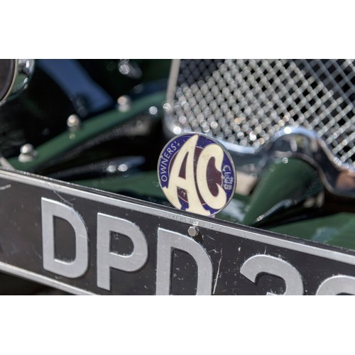 24 - 1935 AC 16/66 4-Seater Sports Tourer          Registration Number: DPD 39Chassis Number: L353Recorde... 